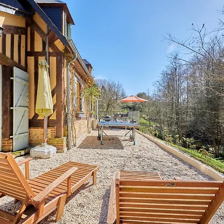 Le De La Fontaine Ruante - Grand Jardin Feriehus Saint-Gâtien-des-Bois